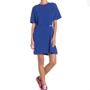 Rag & Bone Mitchell Jersey Dress Pacific Blue